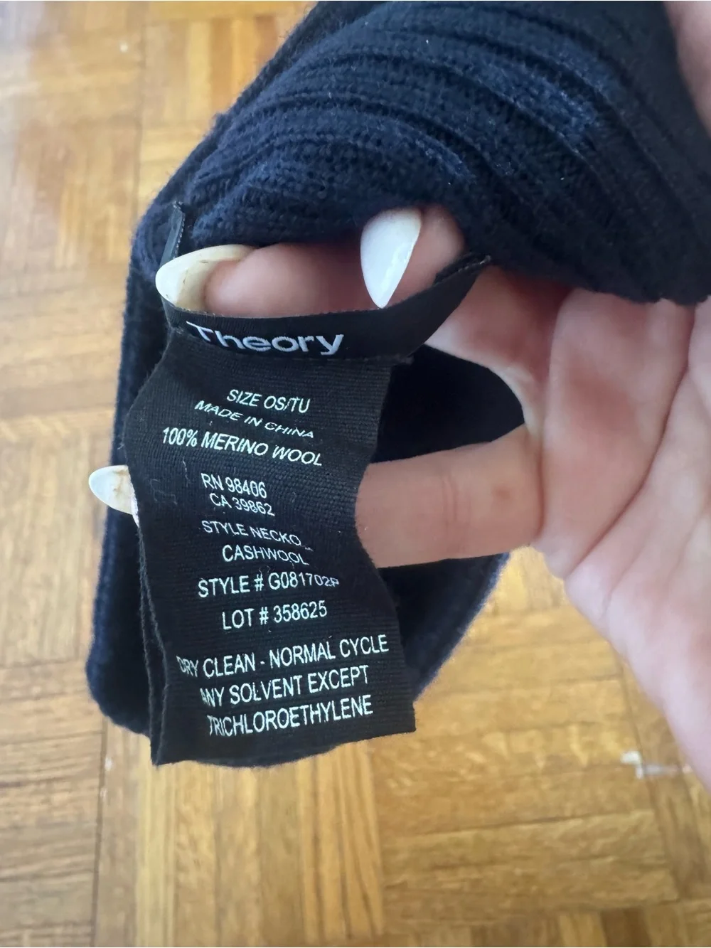 Theory classic black